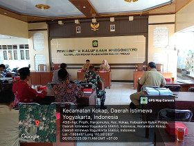 Koordinasi Persiapan BBGRM Di KALurahan Hargomulyo